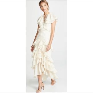 Acler Paxton ruffle midi dress